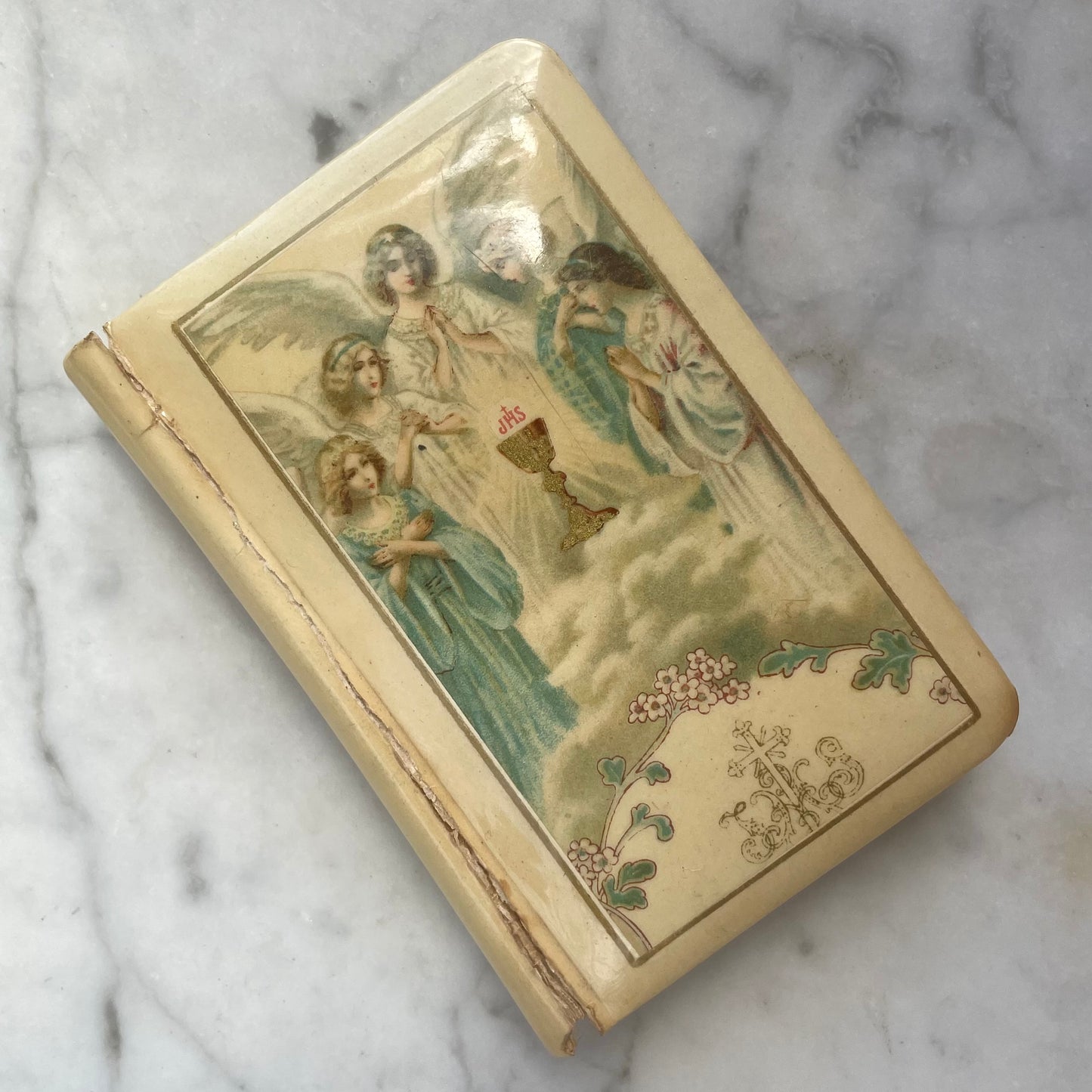 Vintage Celluloid Prayer Book