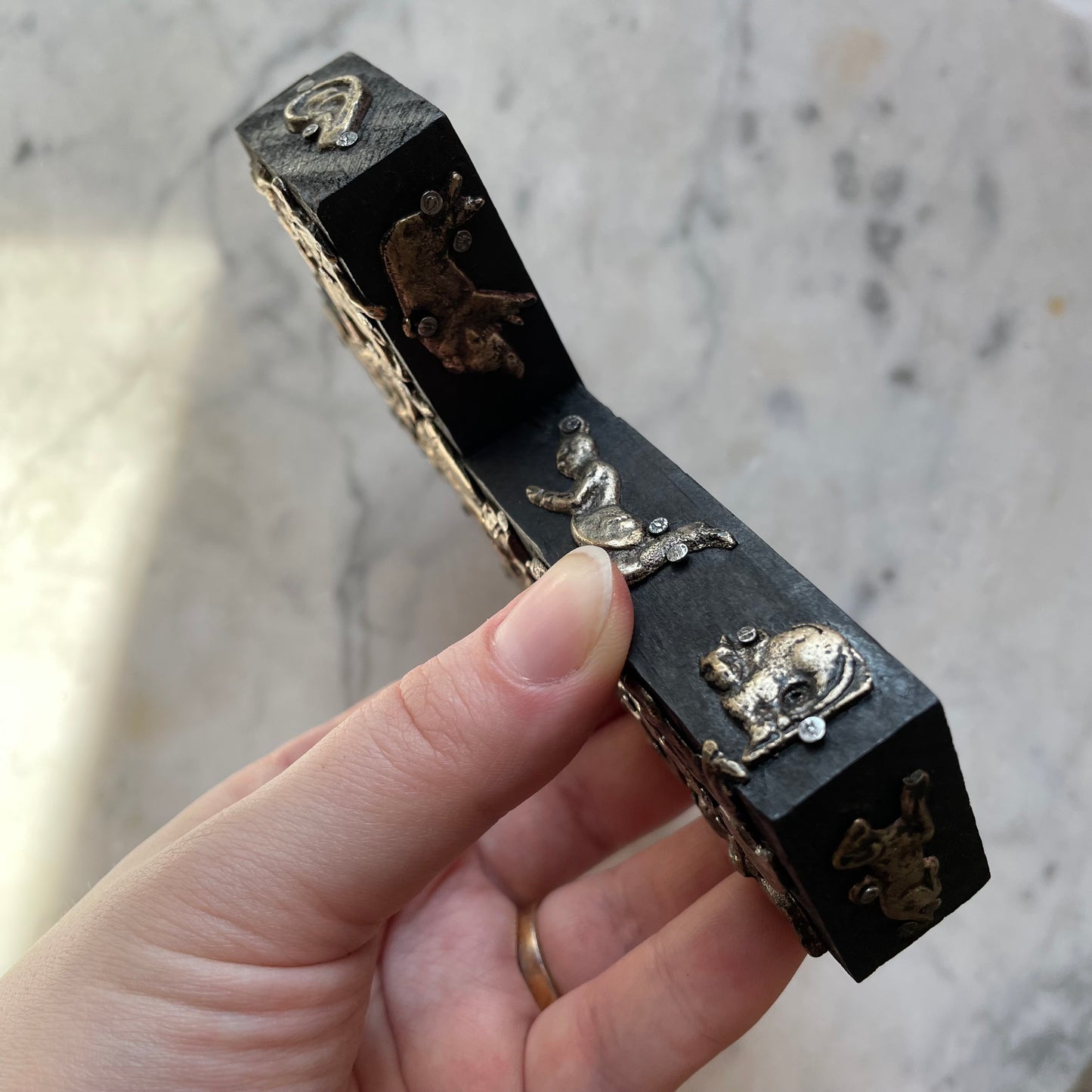 Vintage Mexican Ex Voto Cross