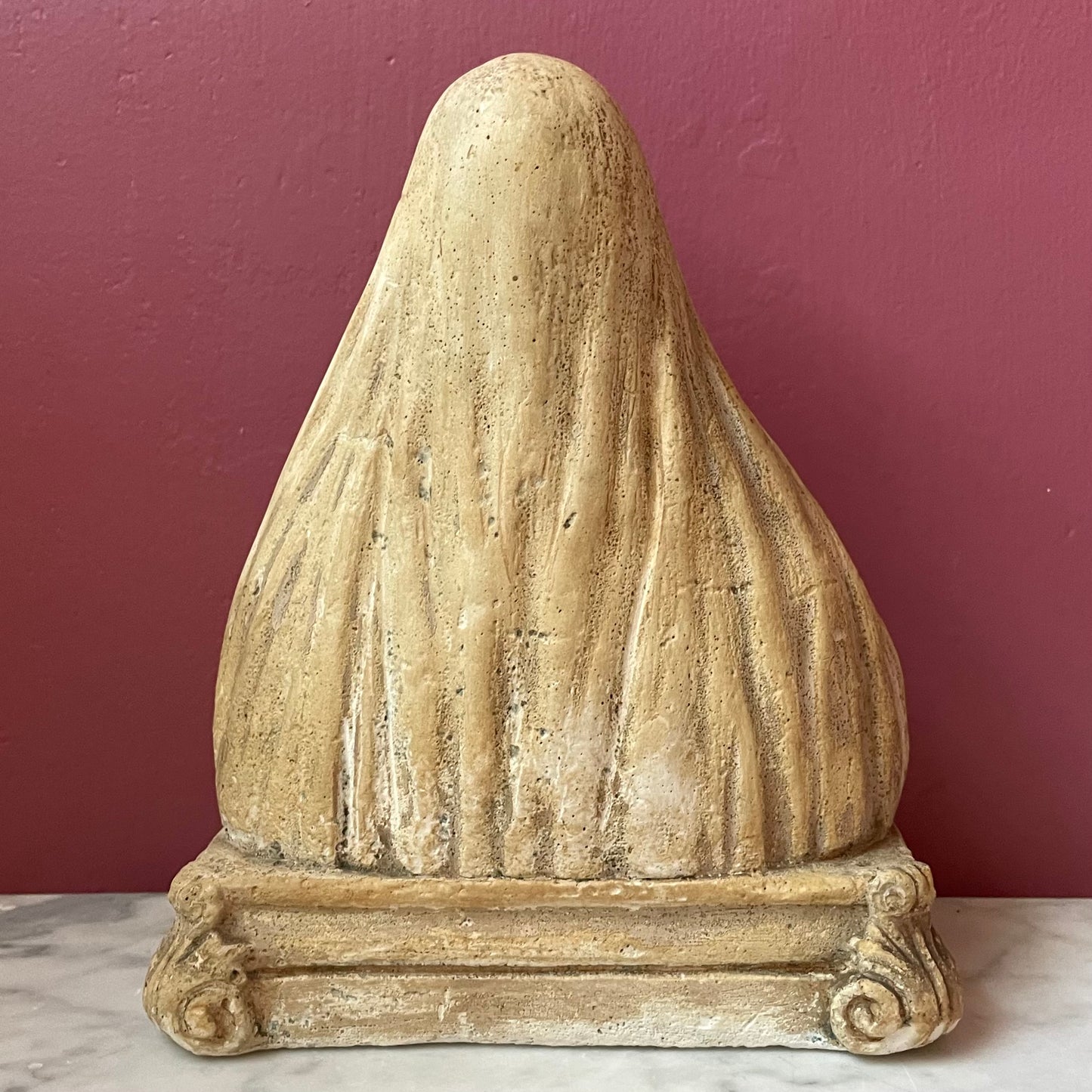 Antique Chalkware Nun