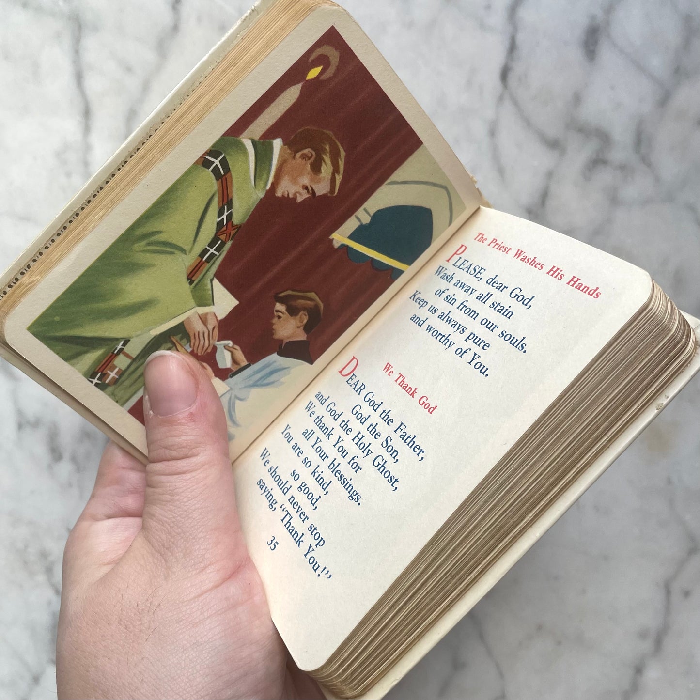 Vintage Celluloid Prayer Book