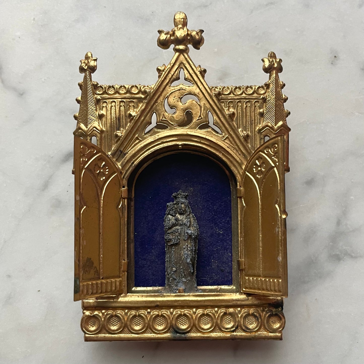 Antique Pocket Shrine
