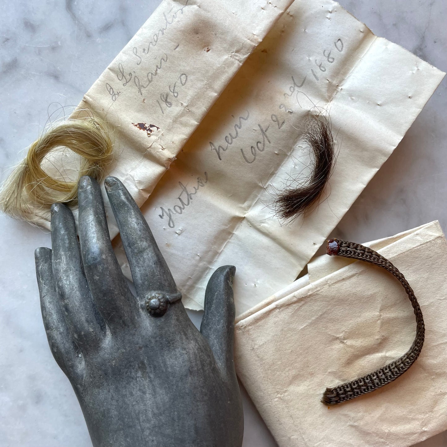 Victorian Hair Keepsakes