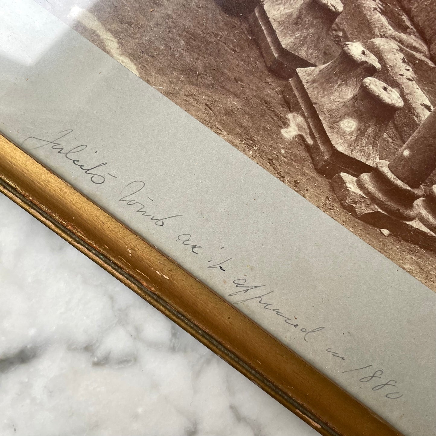 Juliet’s Tomb | Antique Grand Tour Souvenir Photo