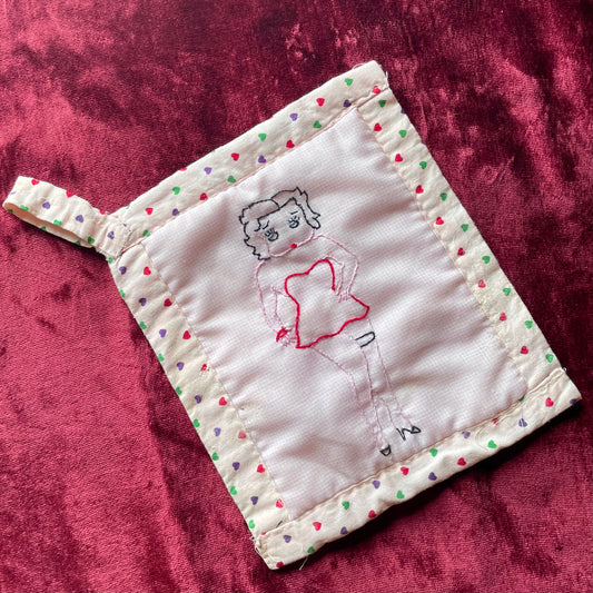 Vintage Betty Boop Pot Holder