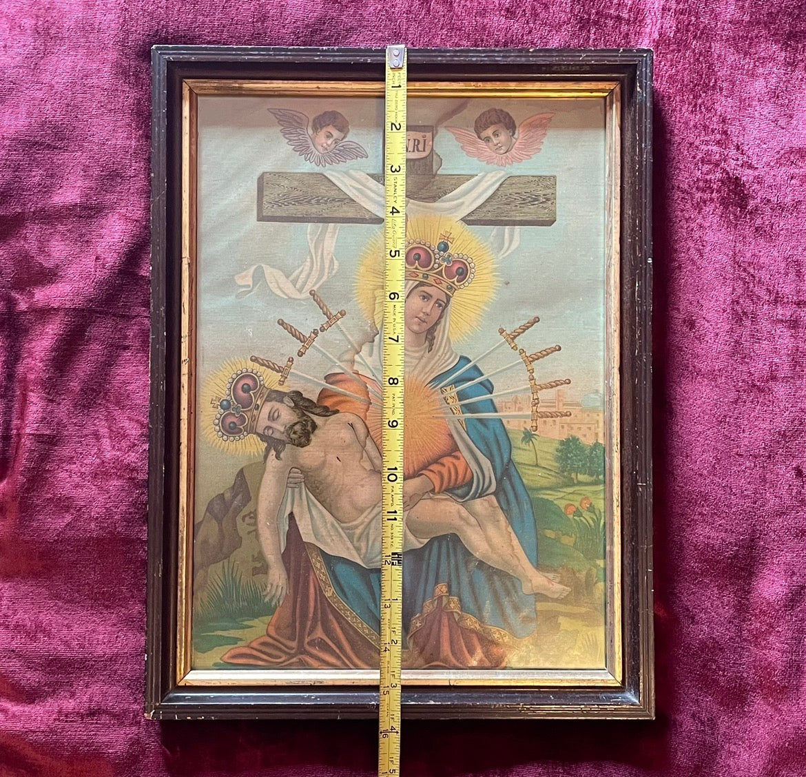 Mother of Sorrows | Victorian Lithograph Print