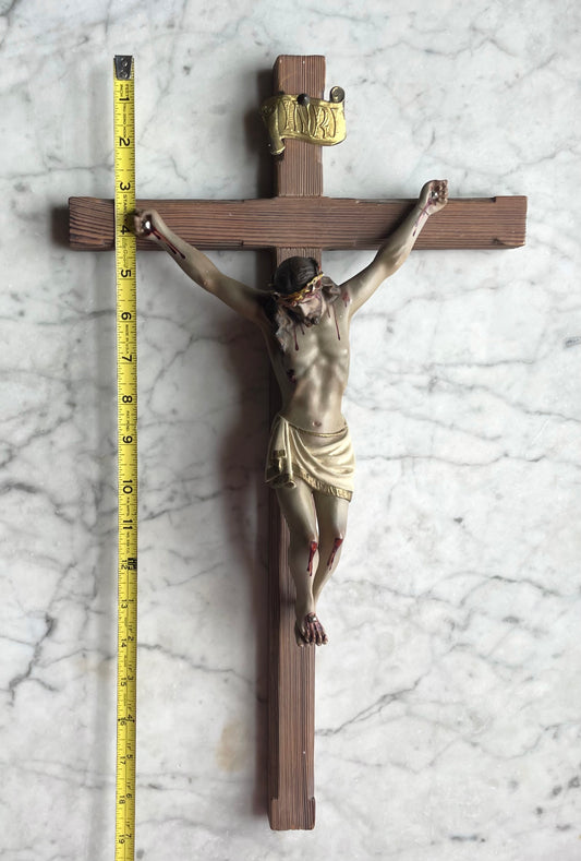 Large Vintage Crucifix