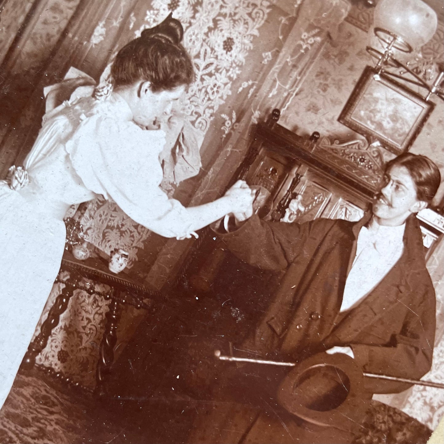 Woman in Drag | Antique Photo | Gay Interest