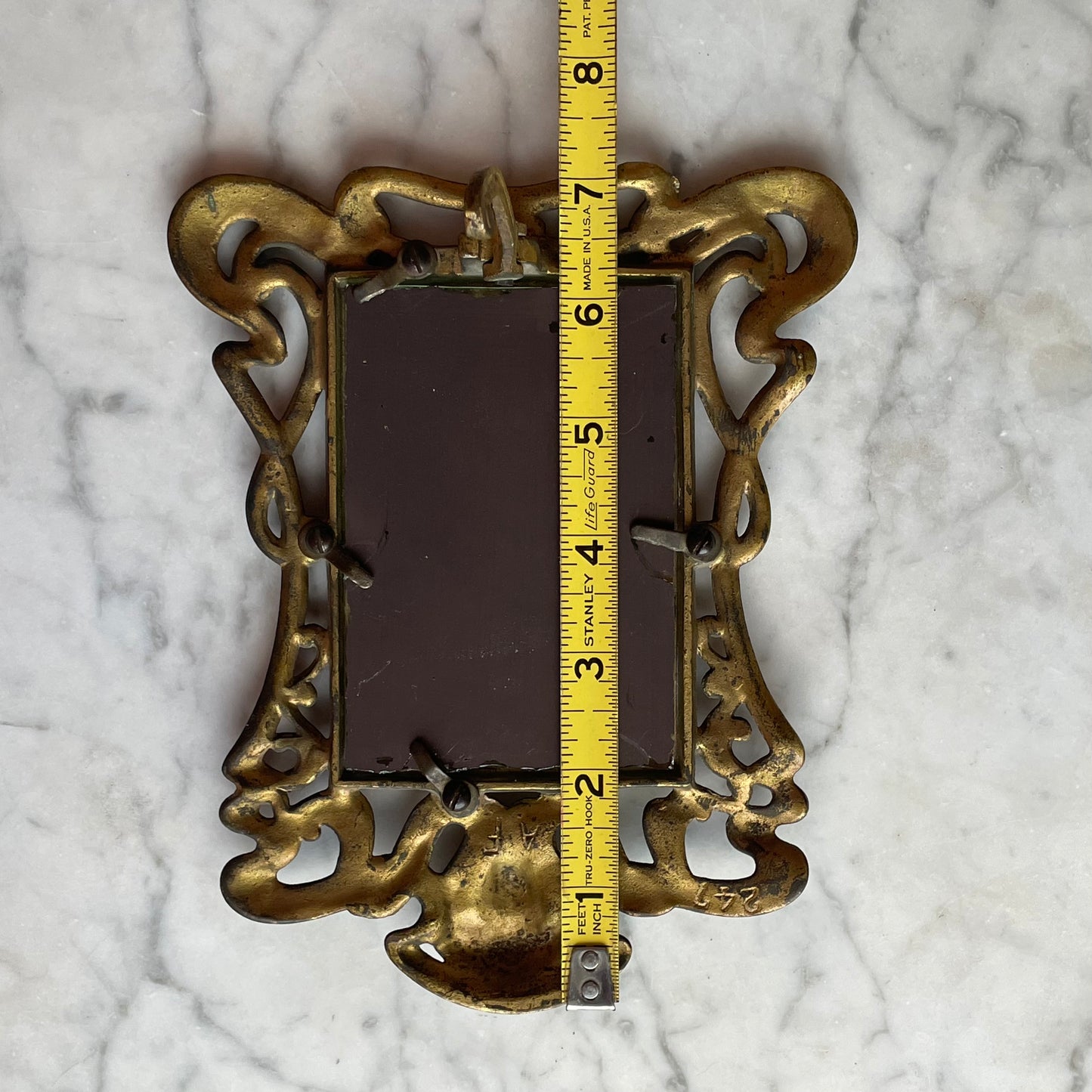 Antique Art Nouveau Mirror