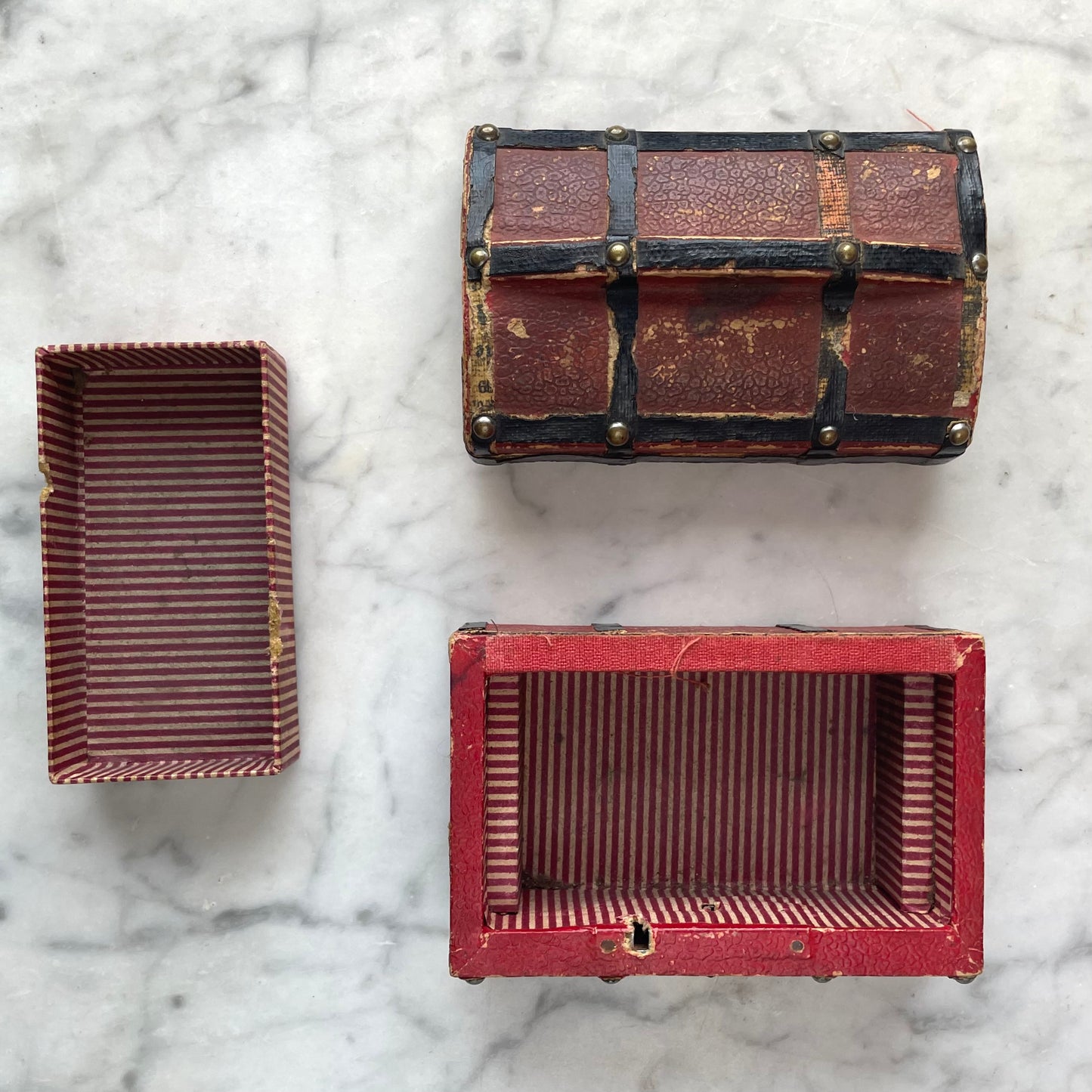 Antique Doll Trunk