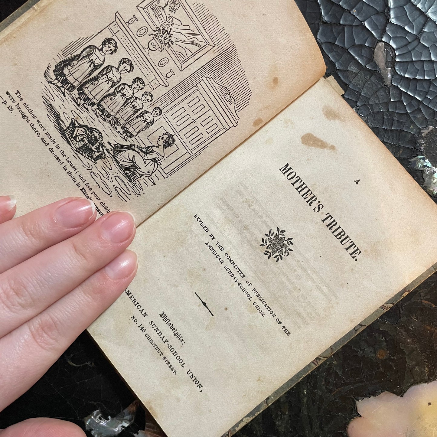 A Mother’s Tribute | Victorian Mourning Book |1835