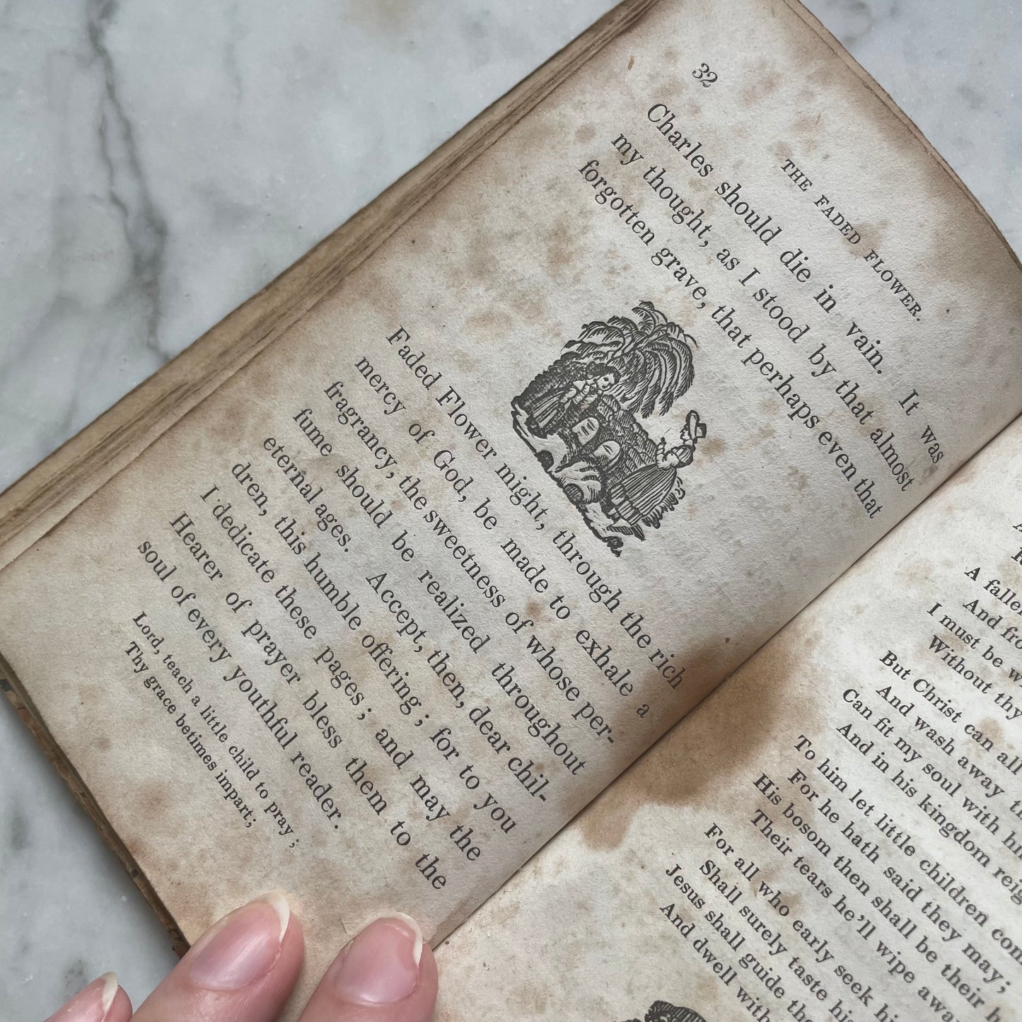 The Faded Flower | Victorian Mourning Book | 1843