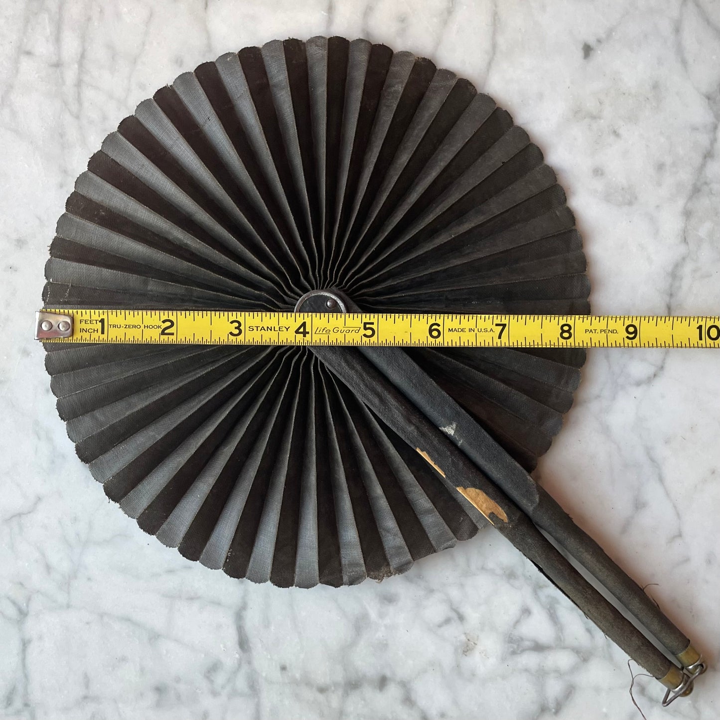 Victorian Mourning Cockade Fan