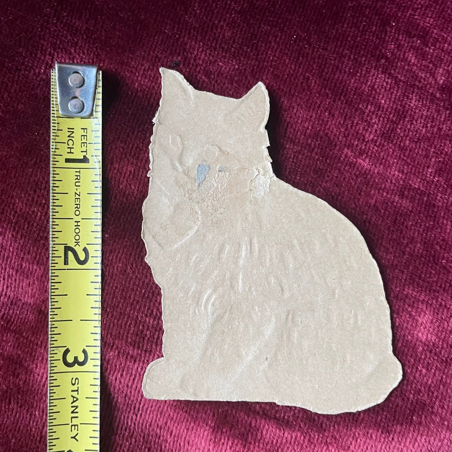 Victorian Cat Die Cut
