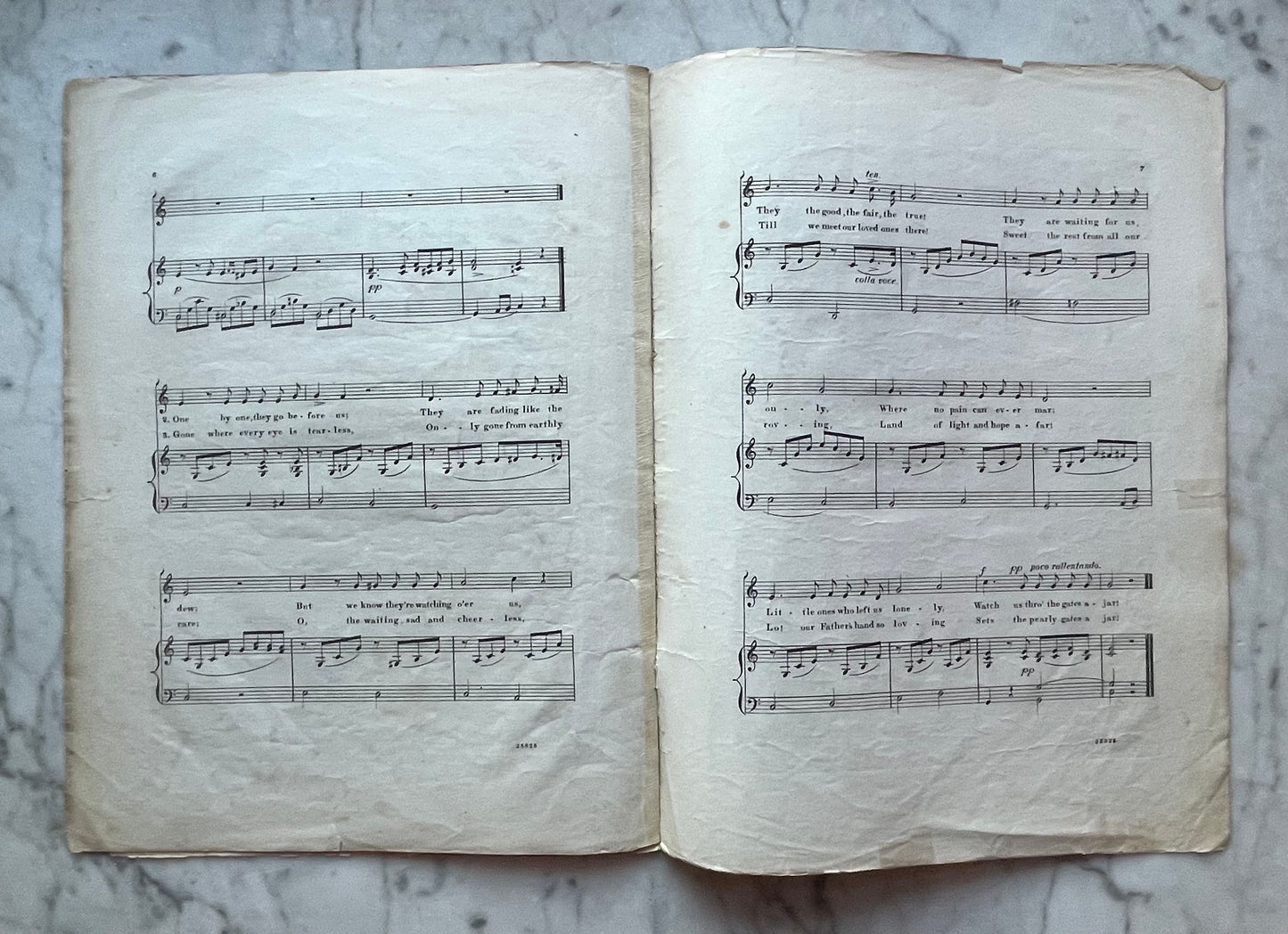 Gates Ajar | Victorian Mourning Sheet Music