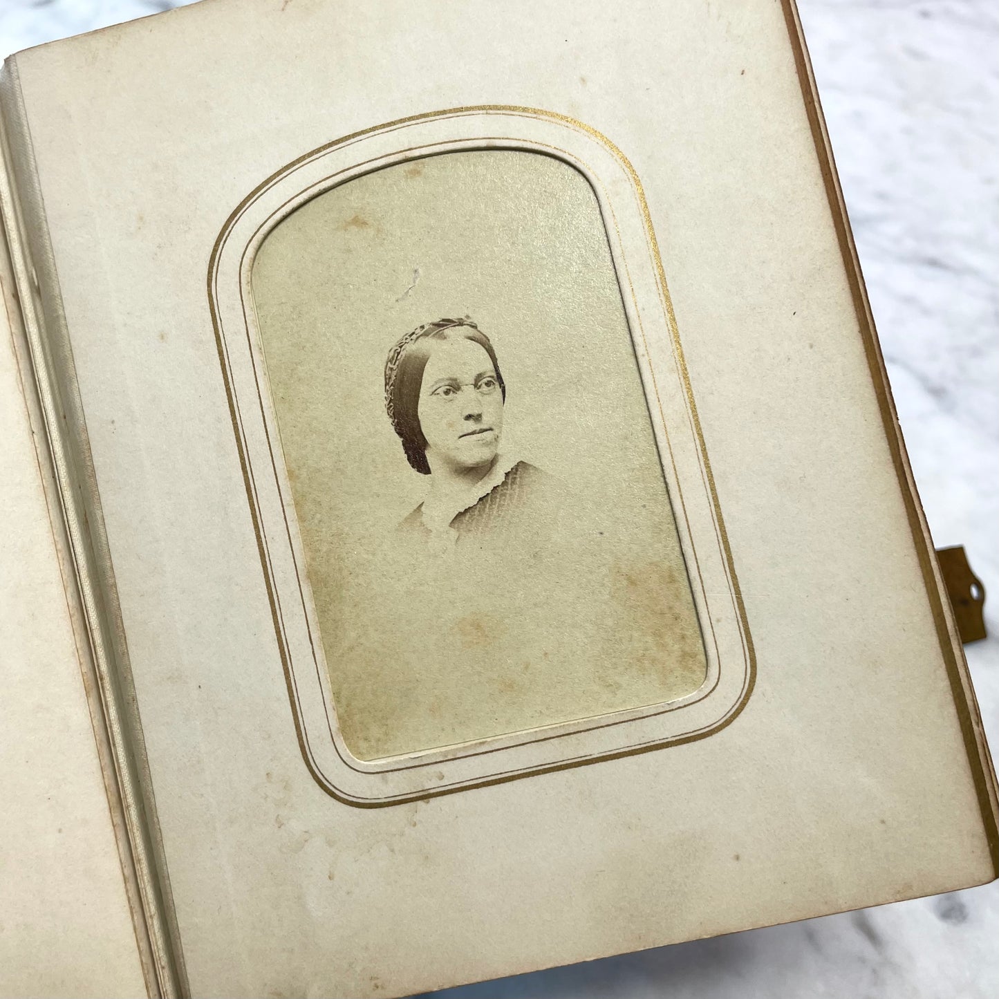 Victorian Leather Photo Album
