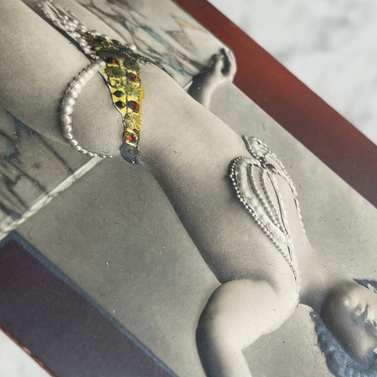 Trompe L’œil Erotic Postcard