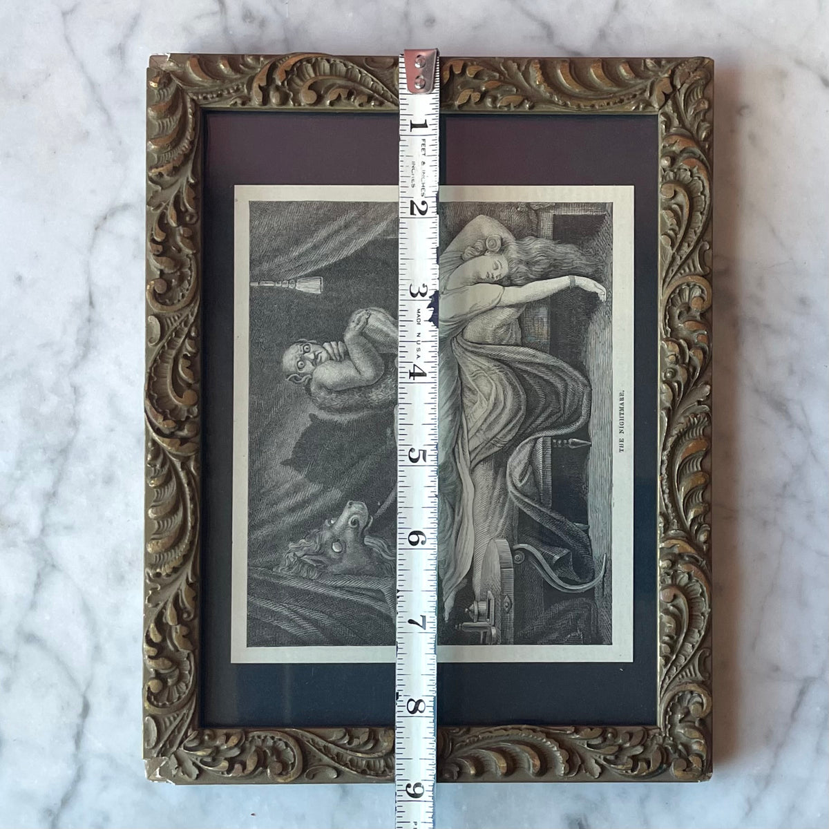 Fuseli’s Nightmare | Victorian Framed Engraving