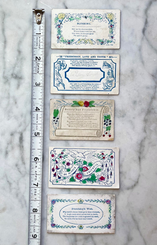 Early Victorian Calling Cards