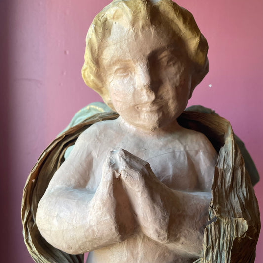 Papier-mâché Angel