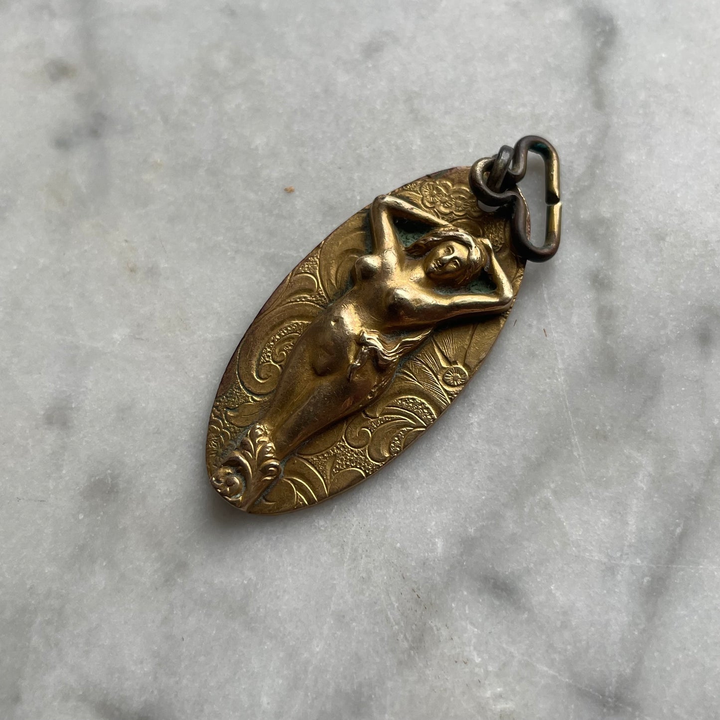 Naughty Vintage Watch Fob