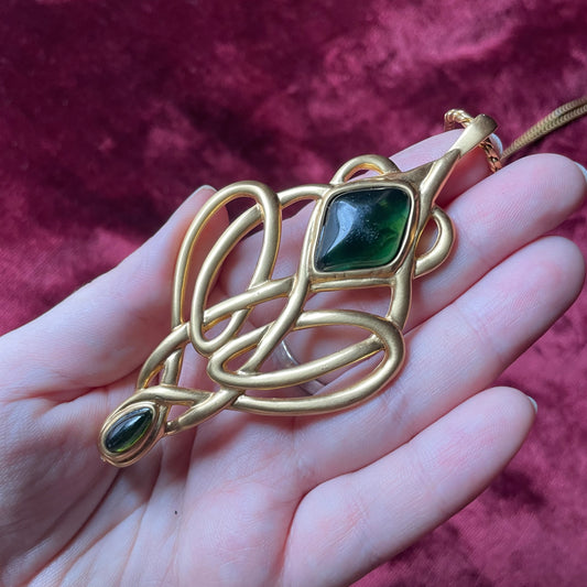 Vintage Medieval Revival Pendant