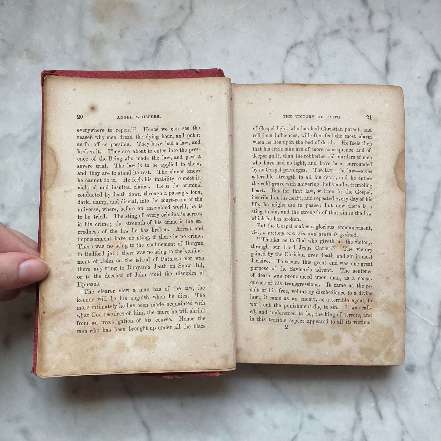 Angel Whispers or Echoes of Spirit Voices | Designed to Comfort Those Who Mourn | 1857