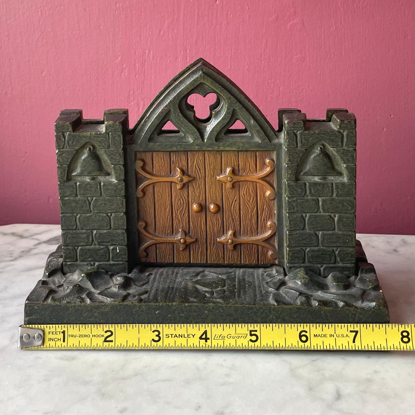 Antique Cast Iron Bookends | Mission Church Gates | H. L. Judd Company