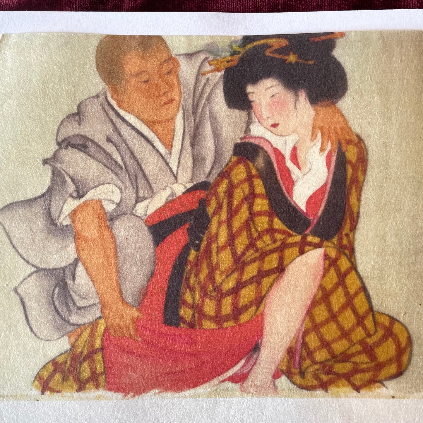 Vintage Shunga Prints on Washi Paper | EXPLICIT