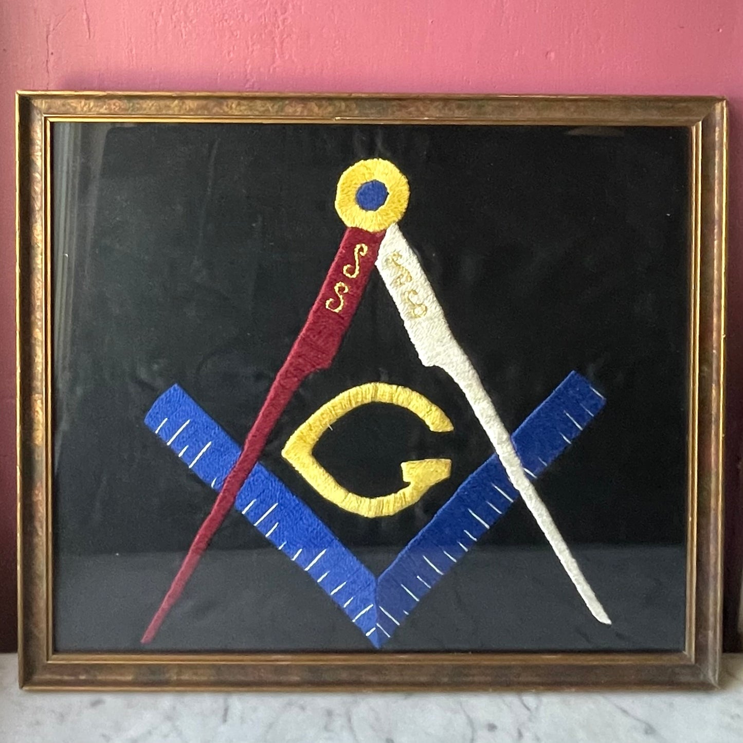 Antique Freemasonry Embroidery