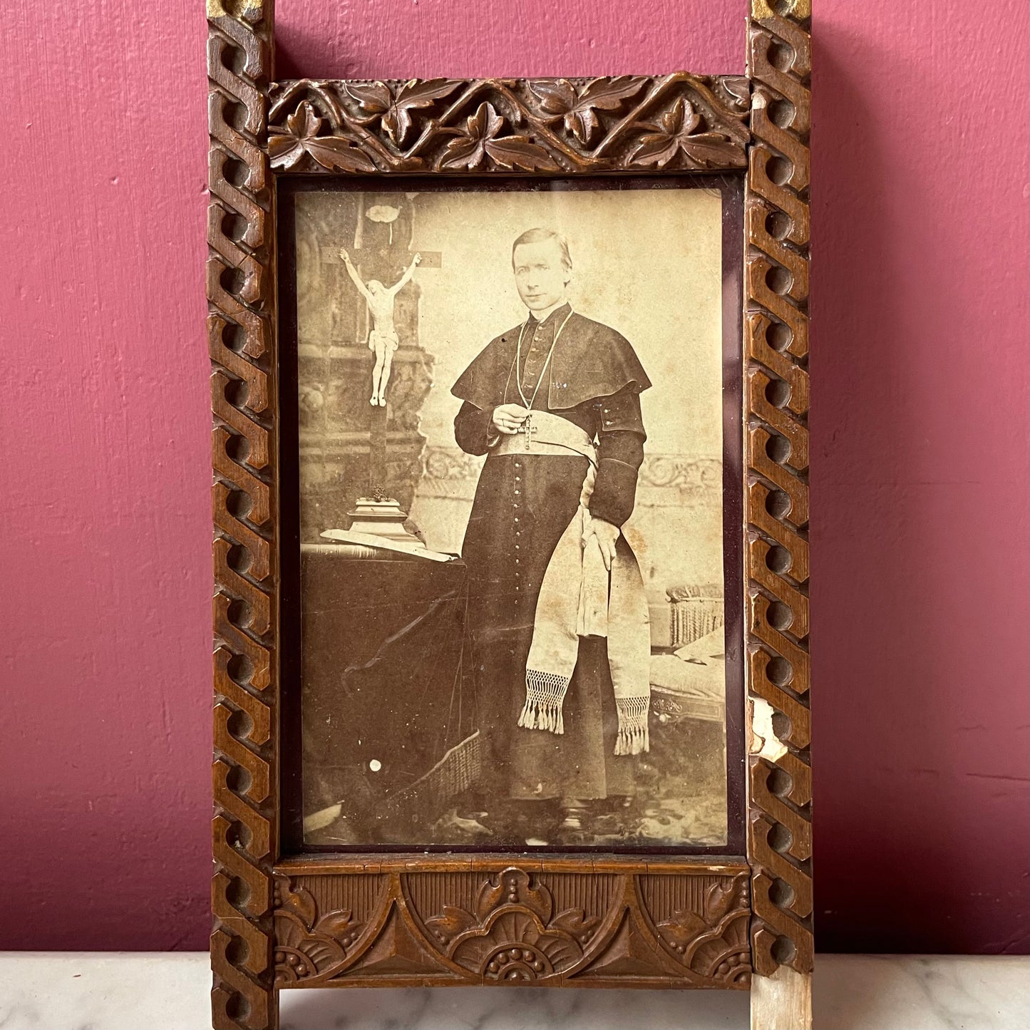 Cardinal Gibbons | Antique Cabinet Card Photo