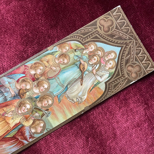 Victorian Lithograph Bookmark