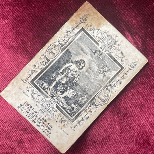 Antique German Holy Card