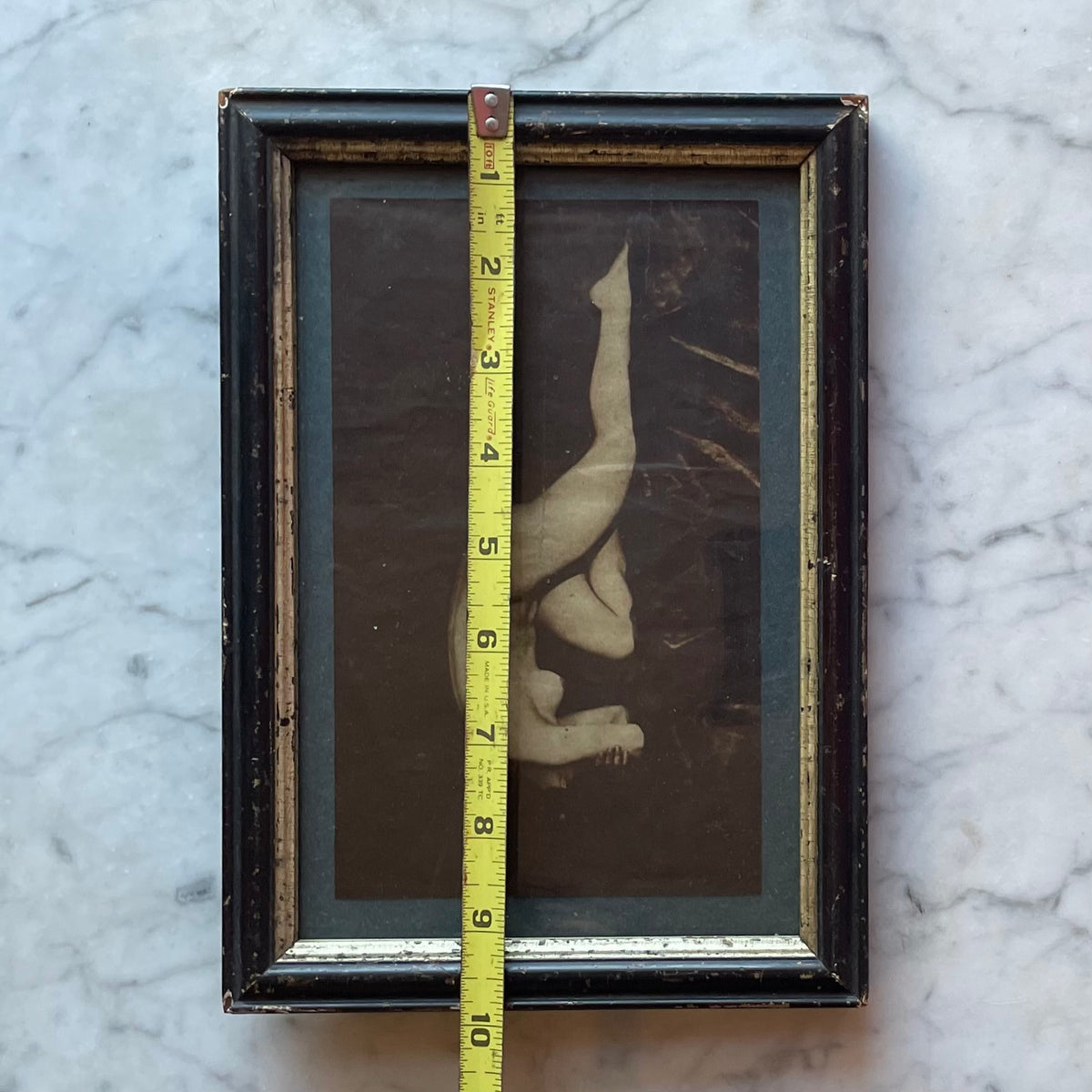 Antique Art Deco Framed Nude