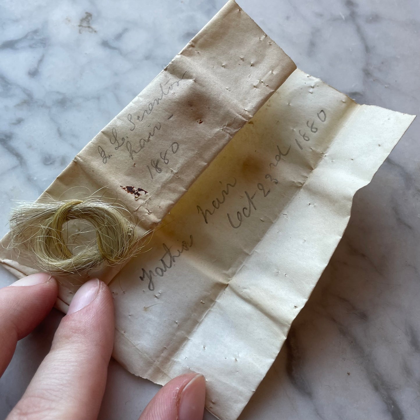Victorian Hair Keepsakes