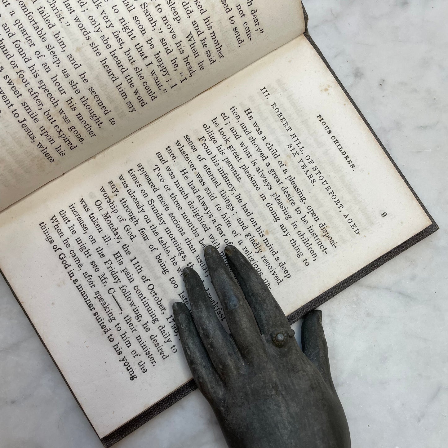 Victorian Mourning Book | Narratives of Pious Children