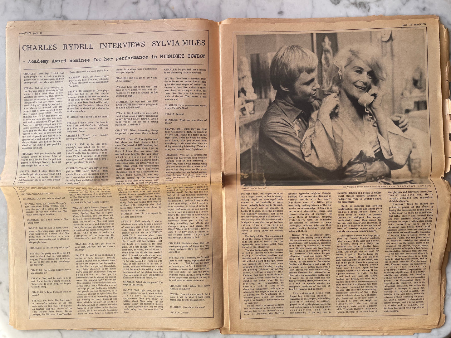 Andy Warhol’s Interview Magazine | Volume 1, No. 6 | 1970