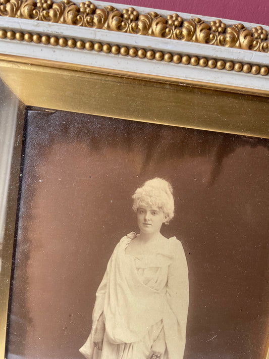 Woman in White | Large Format Framed Photo