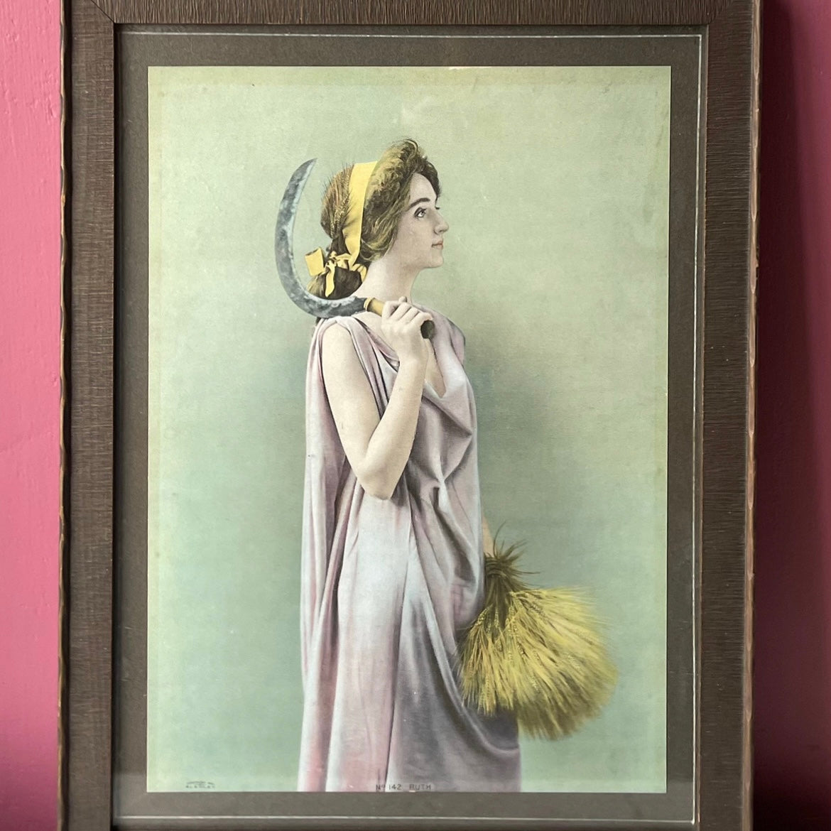 Harvest Goddess | Ruth | Antique Print