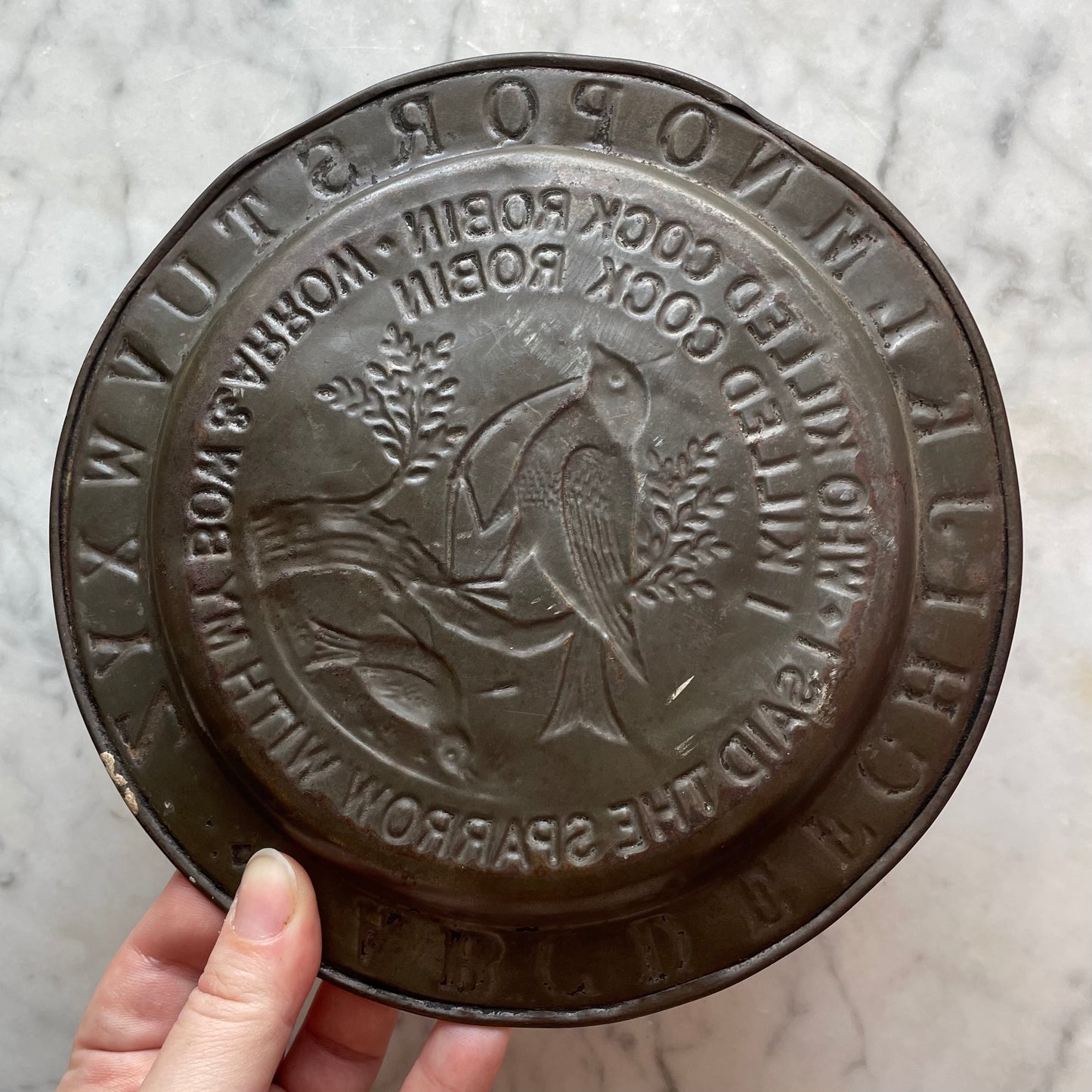 Who Killed Cock Robin? | Antique Tin Plate