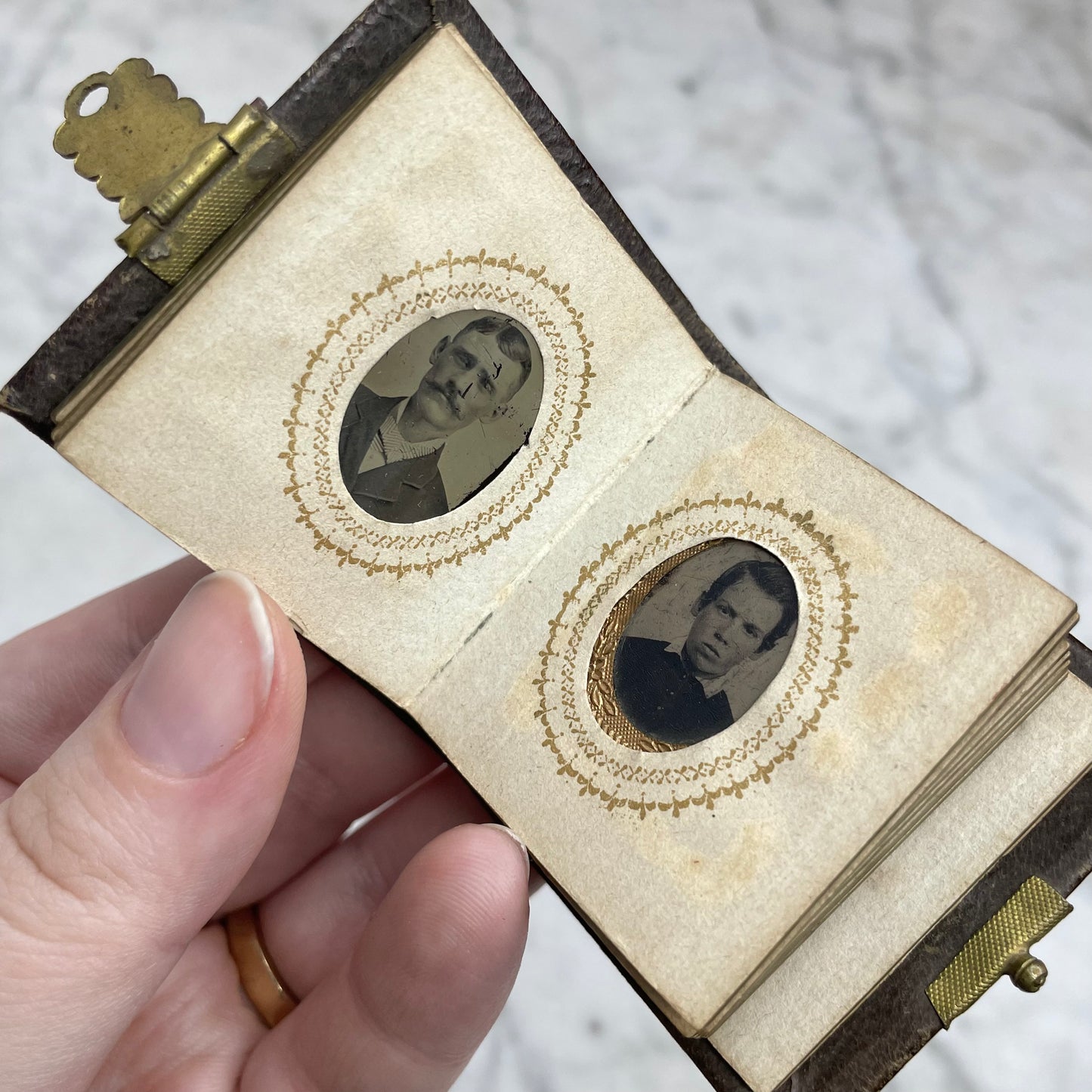 Victorian Gem Tintype Album