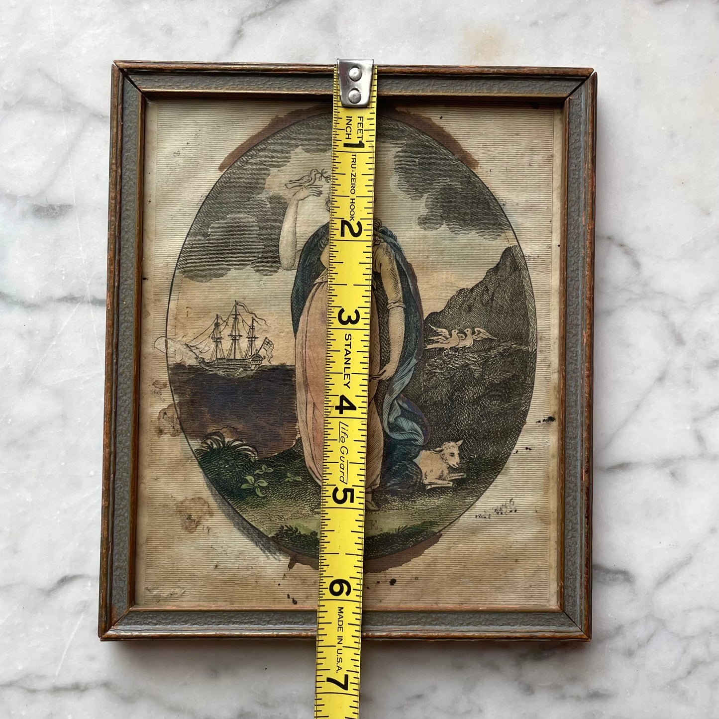 Peace | 18th Century Hand Colored Print