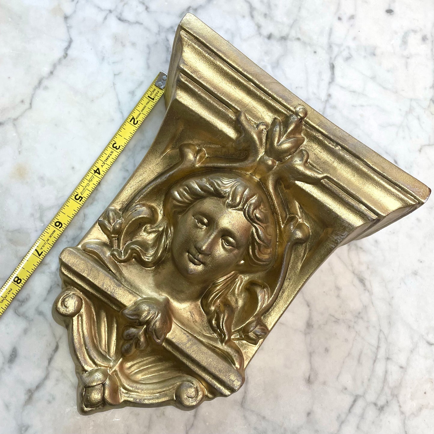 Victorian Revival Hanging Planter with Woman’s Face
