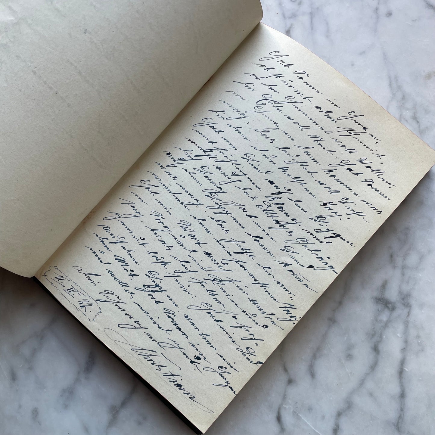 Antique WWI German Scrap Album | 1918