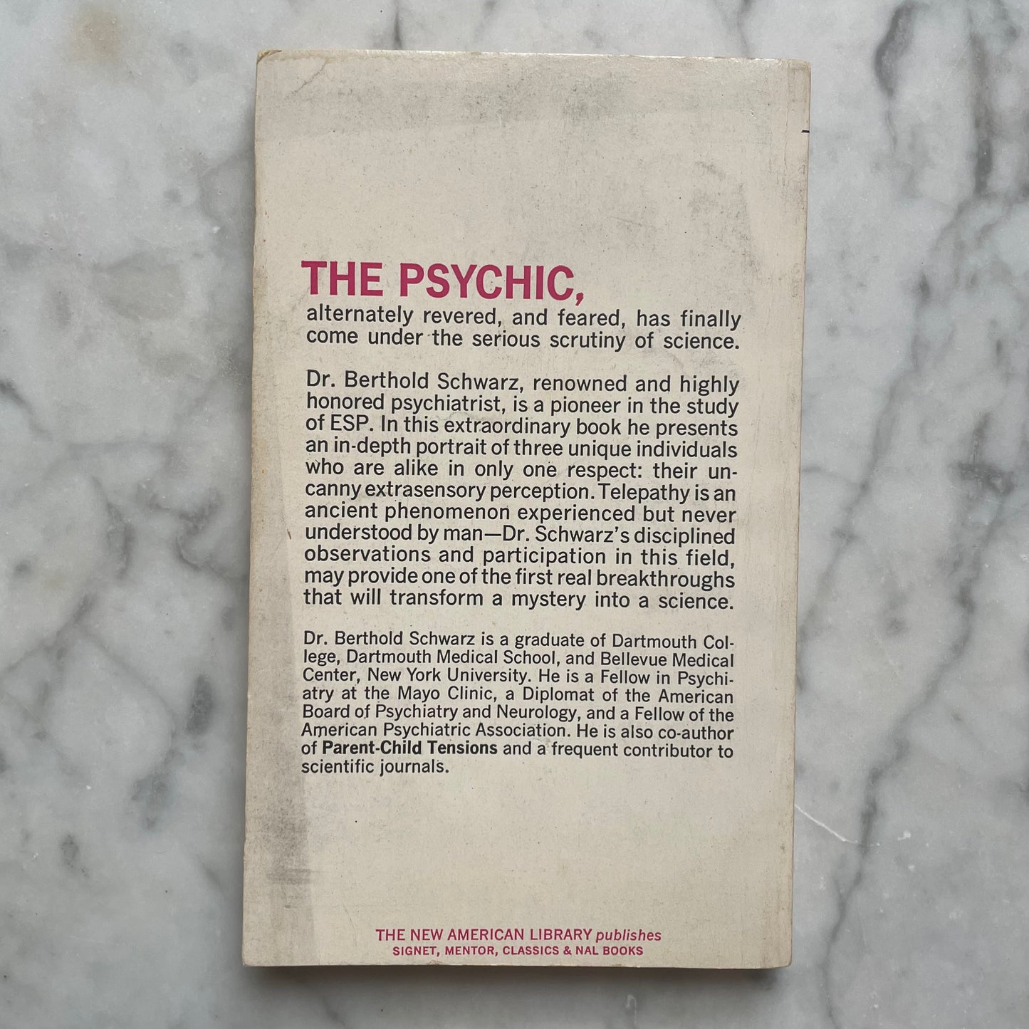 A Psychiatrist Looks at ESP | Berthold E. Schwarz