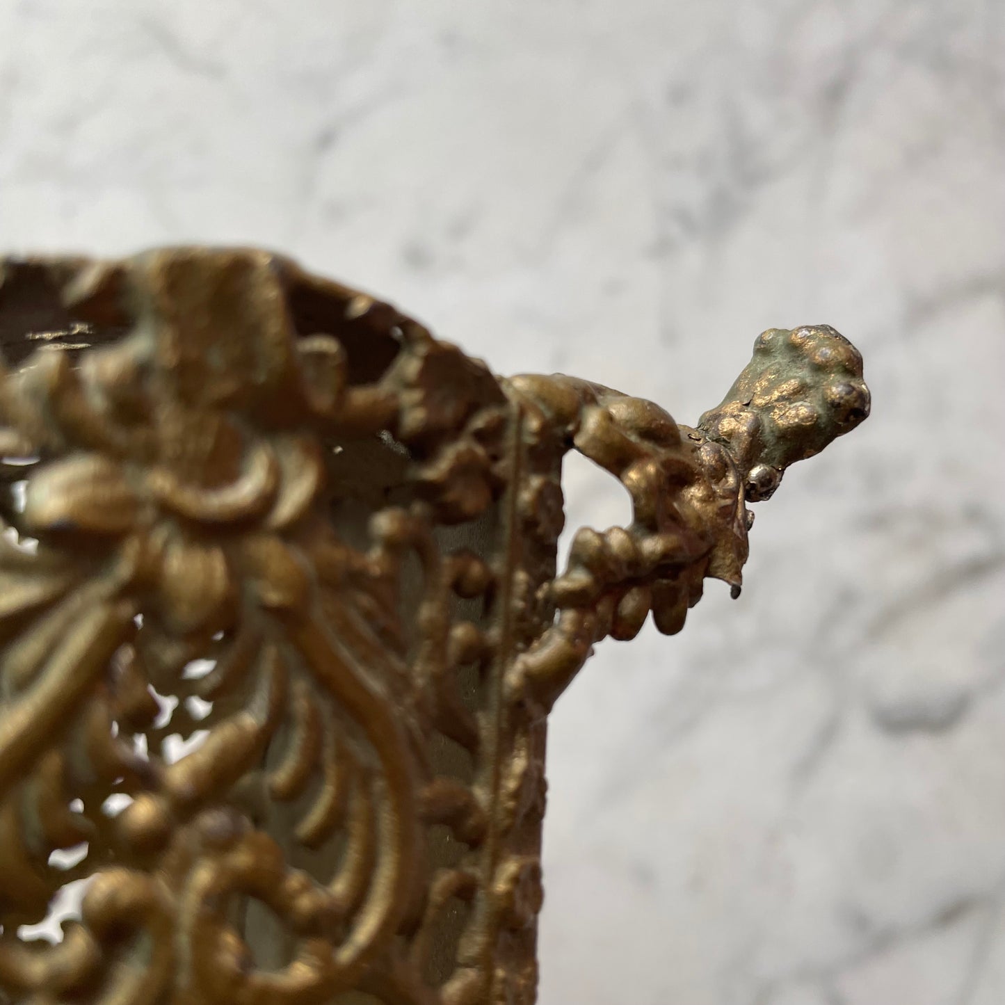 Victorian Gold Filigree Jewelry Casket