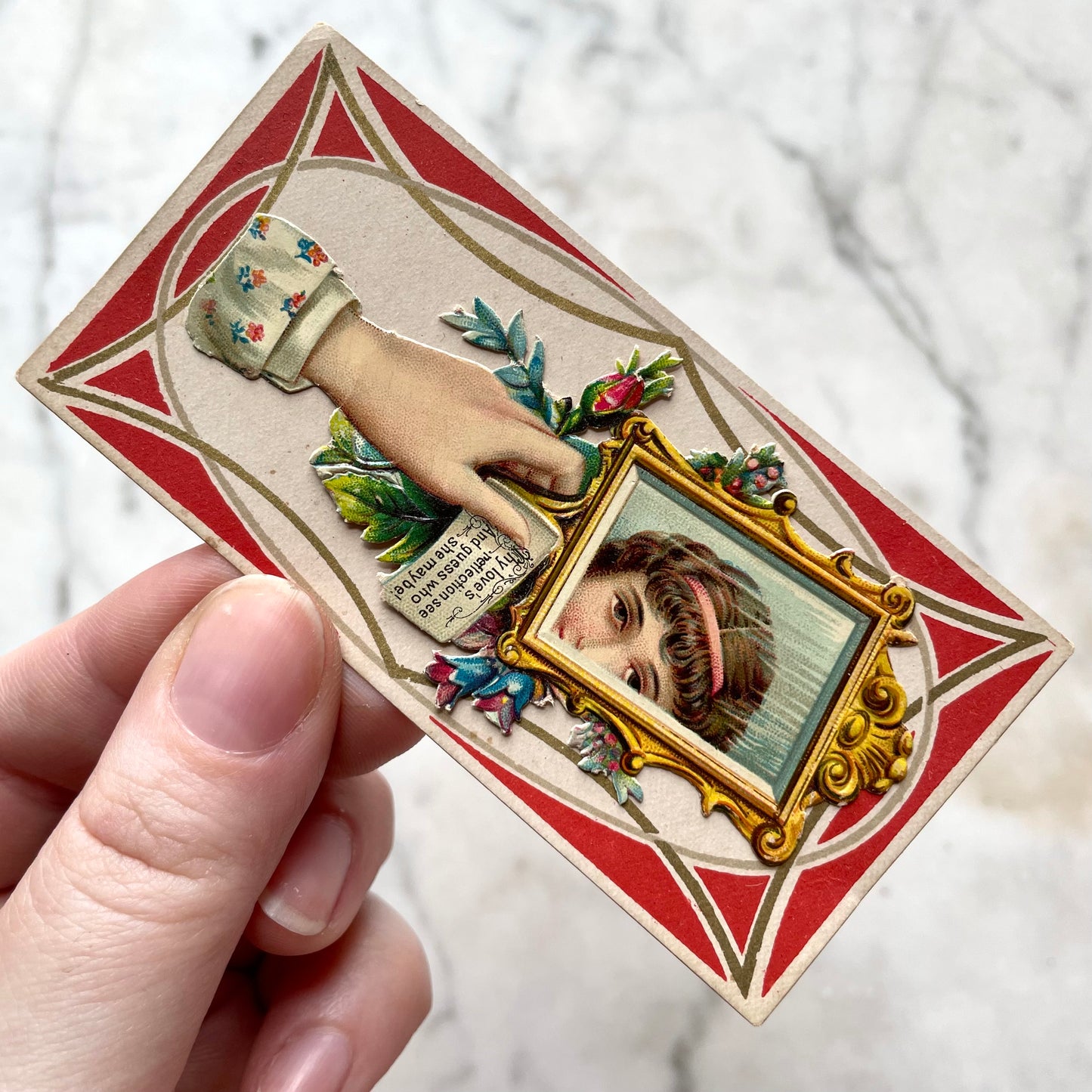 Mirror, Mirror | Victorian Calling Card