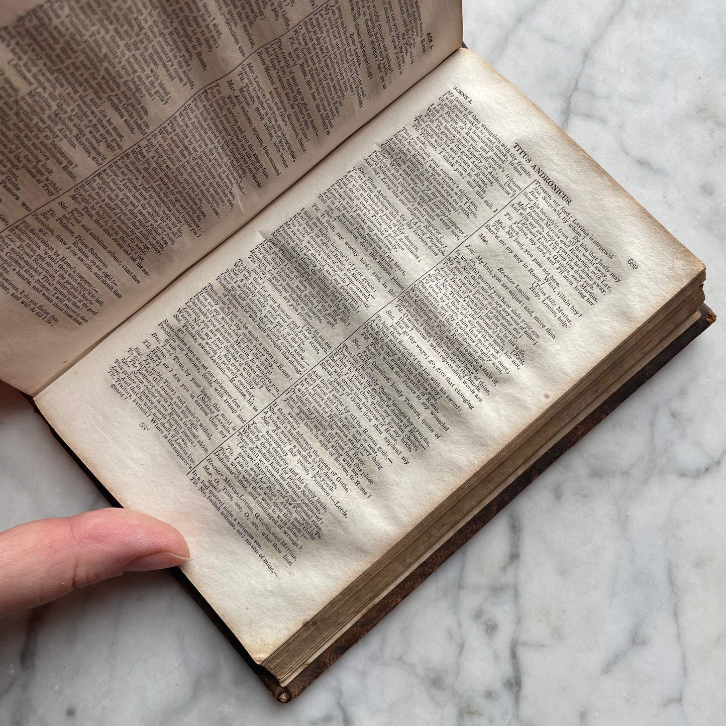 Complete Works of Shakespeare | 1832 | Full Leather Binding