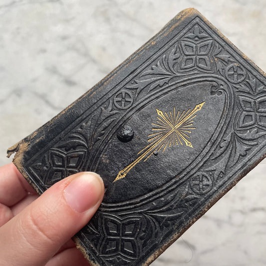 Antique Prayer Book with Lock of Hair