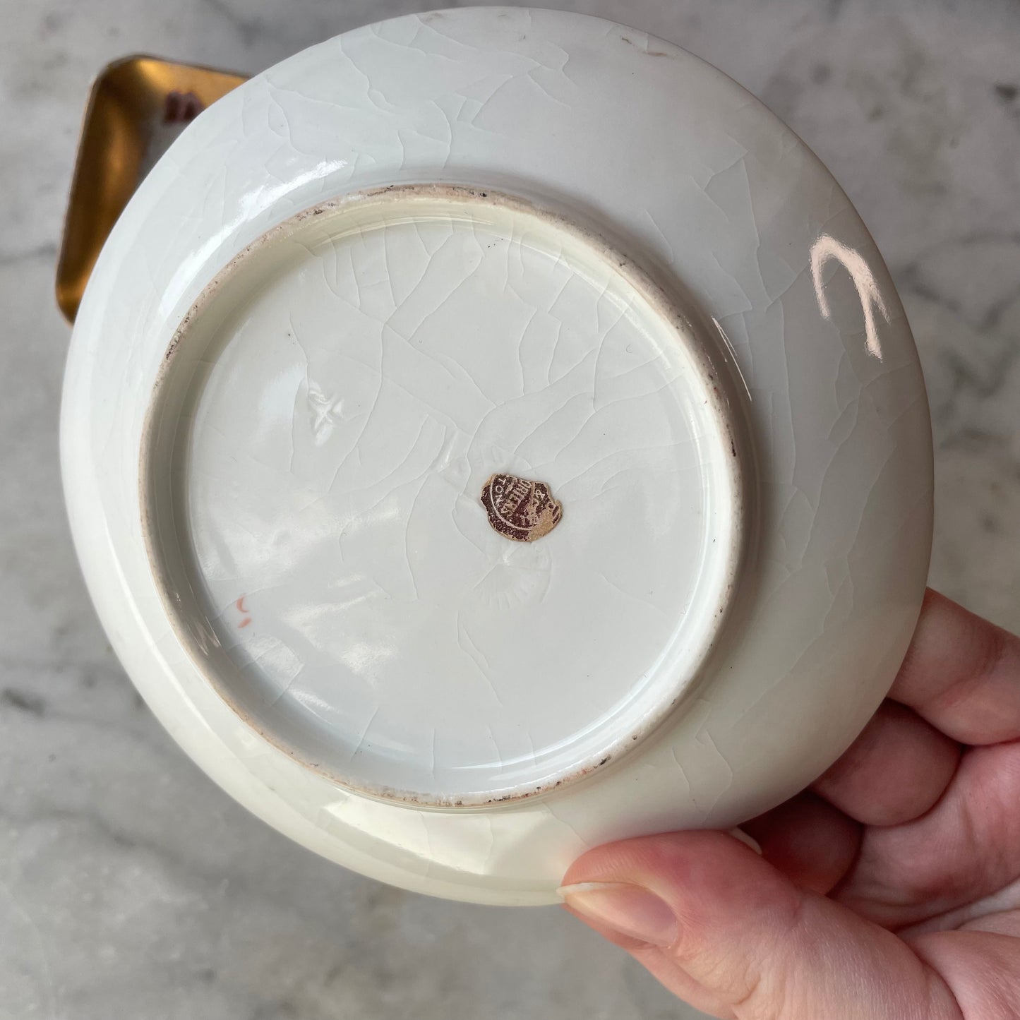 Antique Porcelain Portrait Plates