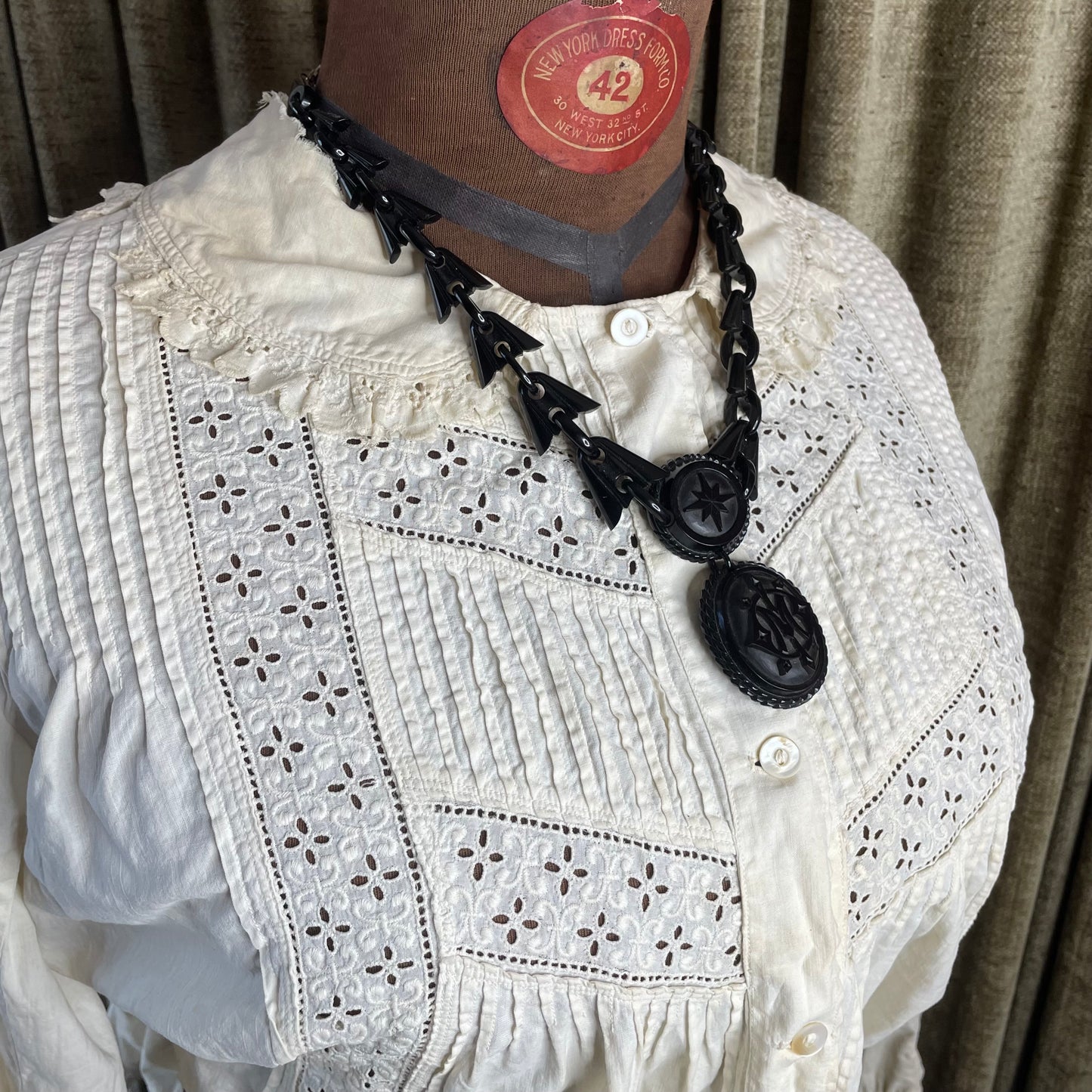 Victorian Mourning Necklace | In Memory Of